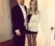Jamie Lynn Spears et son fiancé Jamie Watson sur une photo postée le 24 février 2013 sur le profil Instagram de la chanteuse.