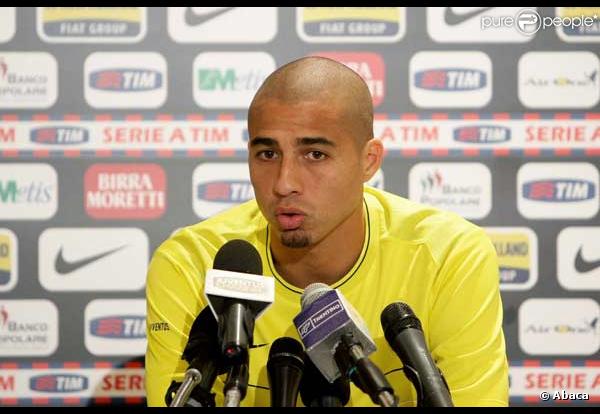 David Trezeguet lors de la conférence de presse 