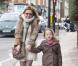 Geri Halliwell dans les rues du nord de Londres. Le 11 mars 2013.