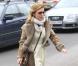 Geri Halliwell dans les rues du nord de Londres. Le 11 mars 2013.