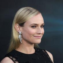 Diane Kruger somptueuse à la première du film Les Âmes Vagabondes (The Host) au ArcLight Theatre, Los Angeles, le 19 mars 2013