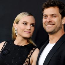 Diane Kruger n'a d'yeux que pour son Joshua Jackson à la première du film Les Âmes Vagabondes (The Host) au ArcLight Theatre, Los Angeles, le 19 mars 2013