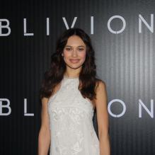 Olga Kurylenko au photocall à l'avant-première du film Oblivion à Rio de Janeiro, le 27 mars 2013.