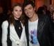 Taïg Khris et Alexandra du Bachelor à la soirée Nicolas Feuillatte, célèbre maison de champagne, aux Salons France Amériques à Paris, mercredi 10 avril 2013.