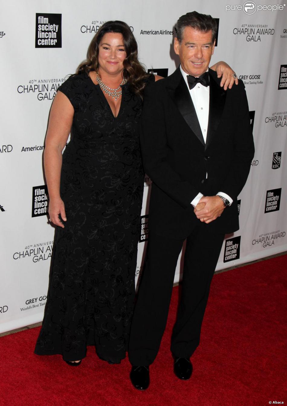 Pierce Brosnan couple