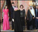La famille royale d'Espagne reçoit Al Saud, le 15/07/08