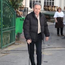 Michel Drucker arrive à l'enregistrement de l'émission Champs-Élysées au Studio Gabriel à Paris le 3 mai 2013. L'émission sera diffusée sur France 2 à 20h45 le 11 mai prochain.