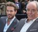 M. Pokora et Maxime Le Forestier lors de l'enregistrement de l'émission Champs-Élysées au Studio Gabriel à Paris le 3 mai 2013. L'émission sera diffusée sur France 2 à 20h45 le 11 mai prochain.