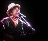 Bob Dylan en concert en Belgique, le 7 juin 1984.  