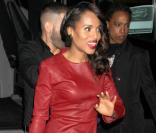 Kerry Washington arrive au restaurant The General pour la soirée New York Upfronts de la chaîne de télé ABC. New York, le 14 mai 2013.