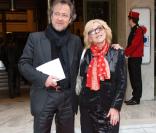 Nicoletta et son mari Jean-Christophe à la 19e édition du gala "Musique contre l'oubli" au profit d'Amnesty International au Théâtre des Champs-Élysées à Paris le 16 mai 2013.