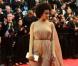 Solange Knowles monte les marches pour la présentation de Gatsby le Magnifique à Cannes, le 15 mai 2013.
