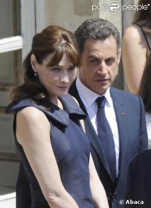 Carla Bruni et Nicolas Sarkozy