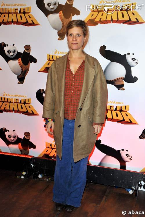 Marina Foïs à l'avant-première de Kung-Fu Panda, le 7/06/08