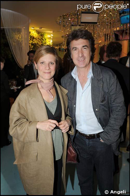 Marina Foïs et François Cluzet à la soirée Club Med, le 6/06/08