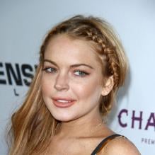 Lindsay Lohan à l'avant-première de Scary Movie 5 à Hollywood, le 11 avril 2013.