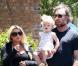 Jessica Simpson : Après-midi en famille, son baby bump va exploser