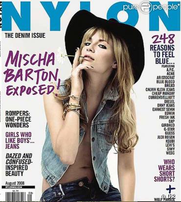 Mischa Barton pour Nylon