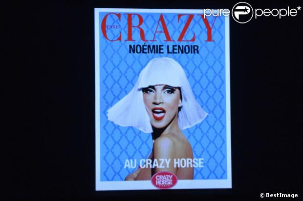 Noémie Lenoir, danseuse invitée au Crazy Horse du 2 au 8 juin.