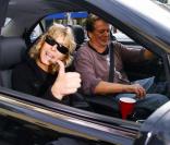  Ryan O'Neal et Farrah Fawcett à Los Angeles, le 12 décembre 2006.  