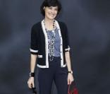 Ines de la Fressange lors du défilé Chanel en mars 2013