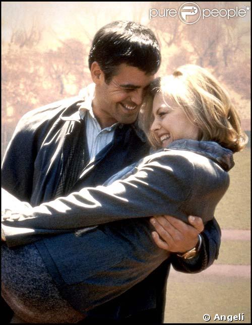 Michelle Pfeiffer avec George Clooney en 1996
