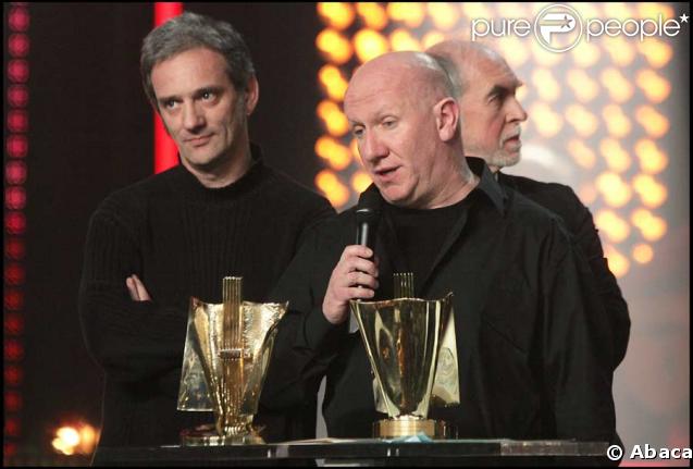 Denis Barthe, batteur et pivot de Noir Désir, et Serge Teyssot-Gay
