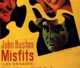 Clark Gable: affiche des Misfits