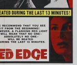 Gary Cooper: affiche de La Lame Nue (The Naked Edge) 