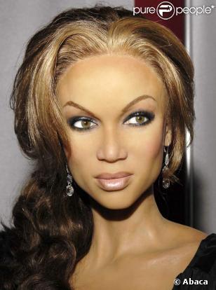 La statue de cire de Tyra Banks