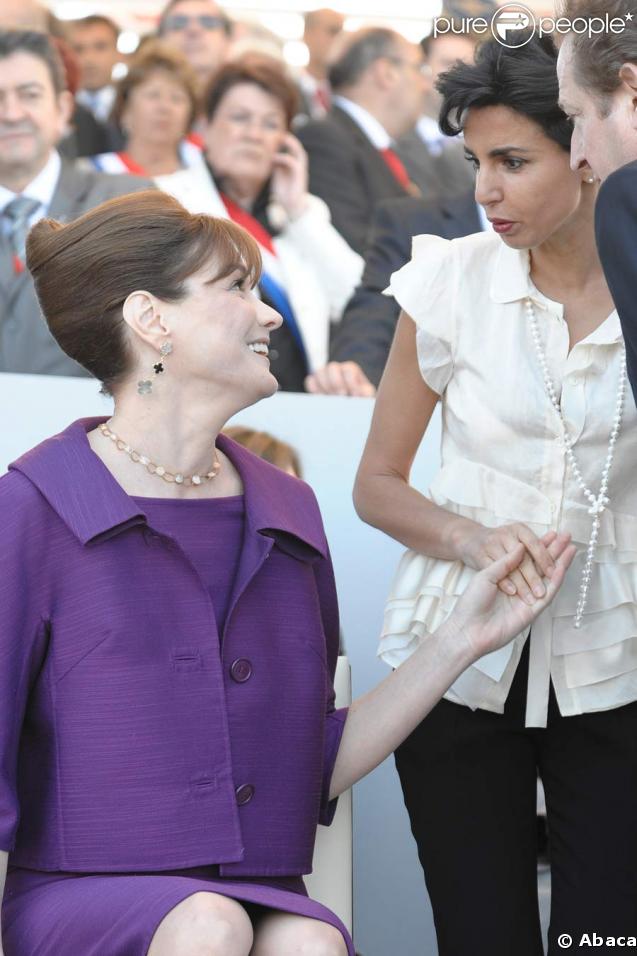 Rachida Dati et Carla Bruni