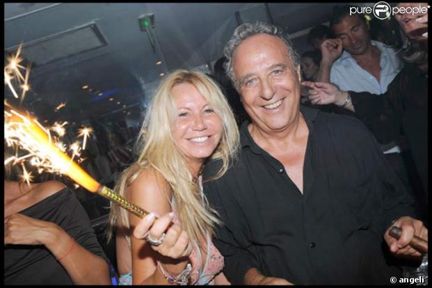 Daniel Hechter et sa compagne Fiona Gélin