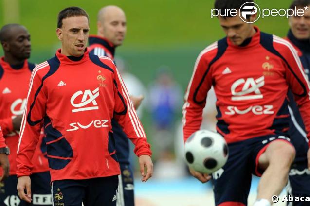 Willy Sagnol et Franck Ribéry