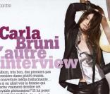 Carla Bruni dans Marie-Claire de septembre 2008