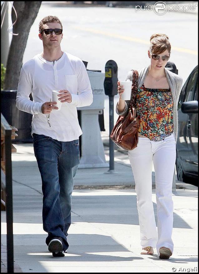 Justin Timberlake et Jessica Biel