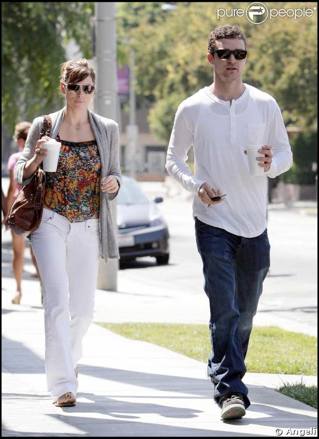 Justin Timberlake et Jessica Biel