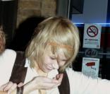 Ekaterina Ivanova, maitrsse russe de Ronnie Wood, le 31 Juillet 2008 a Londres