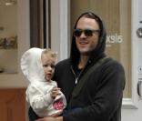 Heath Ledger avec sa fille Matilda