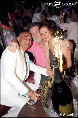 Pascal Nègre, Eddy Mitchell et Muriel, 28 ans de bonheur !