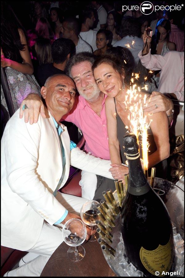 Pascal Nègre, Eddy Mitchell et Muriel, 28 ans de bonheur !
