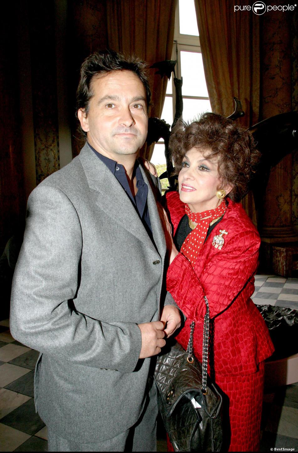 Gina Lollobrigida couple