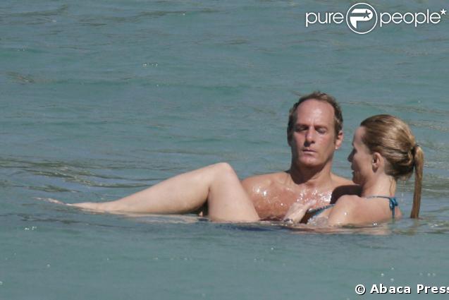 Nicollette Sheridan et Michael Bolton en vacances a St Barth en Decembre 2007