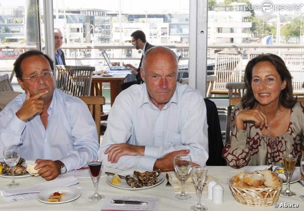 Ségolène Royal et François Hollande, un déjeuner à la même table 