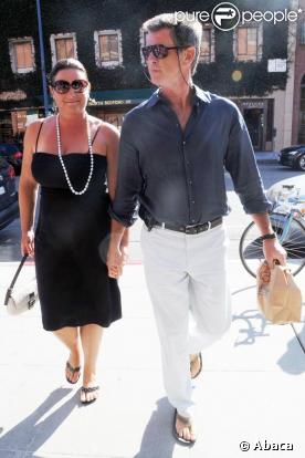 Pierce Brosnan et sa femme Keely Shaye Smith