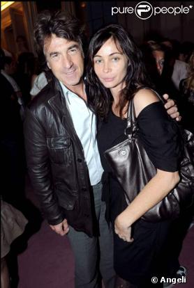 Emmanuelle Béart et François Cluzet au défilé Bérénice, le 5 septembre 2008