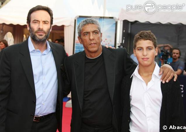 Anthony Delon Samy Naceri et son fils Julian