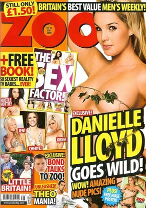 Danielle Lloyd pour Zoo
