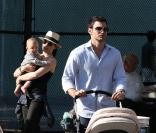 Julianna Margulies en famille à New York