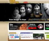Mariah Carey sur le site de l'association From Hunger To Hope 