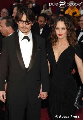 Johnny Depp et Vanessa Paradis